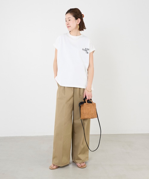 セール】【upper hights】フレンチスリーブロゴT-shirt-BIG NO