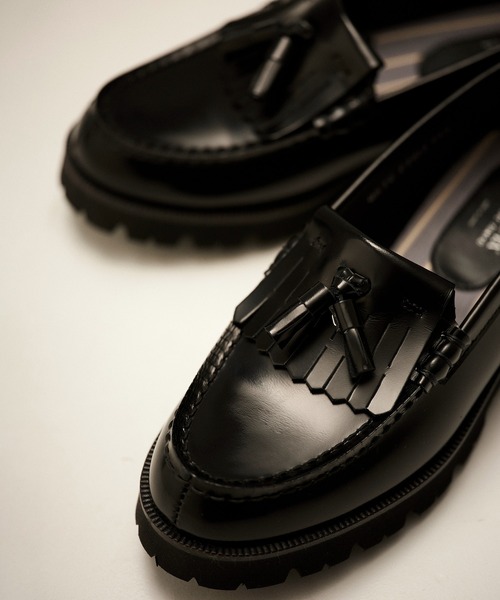 PUBLIC TOKYO（パブリックトウキョウ）の「【別注／※全体数予約枠残りわずか】HARUTA×PUBLIC TOKYOコラボローファー＊×HARUTAタッセルローファー＊×HARUTAトラックソールローファー（ローファー・レディース・ブラック/ブラウン/ブラウン系その他/ベージュ系その他/ブラック系その他・1/2）」の3枚目の写真