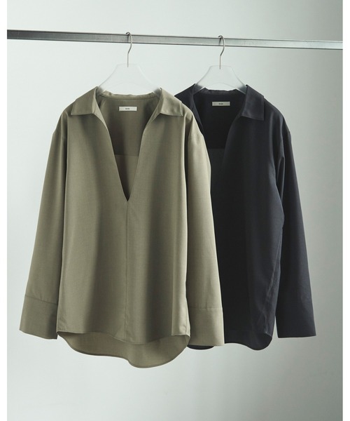 セール】Deep Skipper Shirts（シャツ/ブラウス）｜anuke（アンヌーク