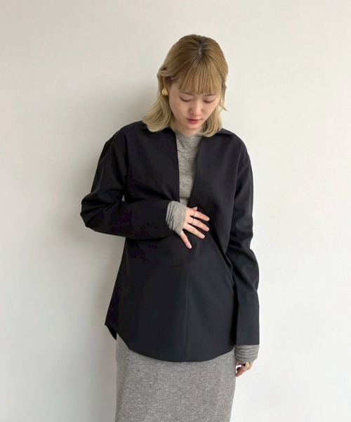 セール】Deep Skipper Shirts（シャツ/ブラウス）｜anuke（アンヌーク