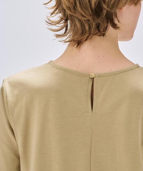 cloenc(クロエンス)の「【マシンウォッシュ】イレヘムフリルプルオーバー(Tシャツ/カットソー・レディース・ブラック/ホワイト/ベージュ・02)」の19枚目の写真