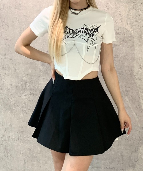 lilful(リルフル)の「【インパン付き】プリーツ無地シンプルミニスカート(スカート・レディース・ブラック/ブラウン/グレー・S/M/L)」の17枚目の写真