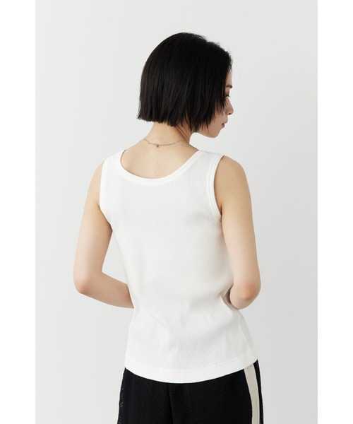 Limue（リミュ）の「カラミビスチェ付きカットソー（Tシャツ/カットソー・レディース・オフホワイト/ブラック・FREE）」の8枚目の写真