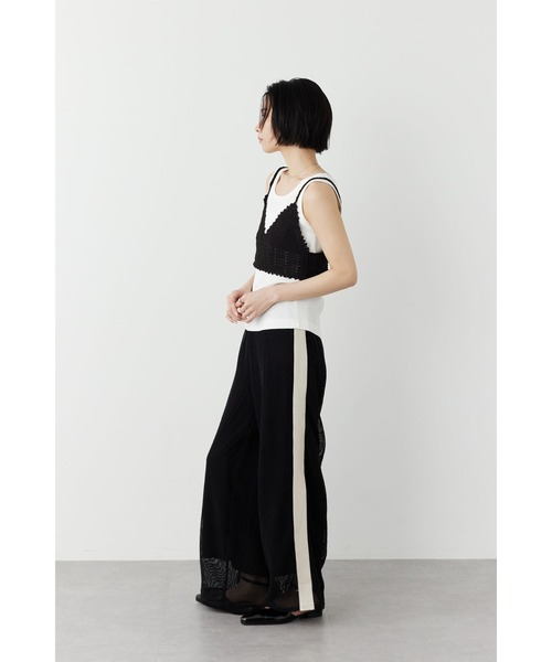 Limue（リミュ）の「カラミビスチェ付きカットソー（Tシャツ/カットソー・レディース・オフホワイト/ブラック・FREE）」の12枚目の写真