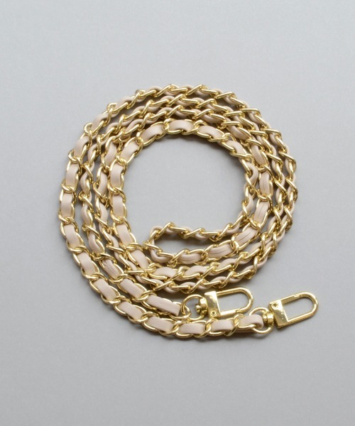 Smarfy(スマーフィー)の「Smarfy チェーンストラップ スマホ ショルダー(スマホグッズ・レディース・ベージュ/モカ/グレー/ブラック/スモークピンク・ONE SIZE)」の1枚目の写真