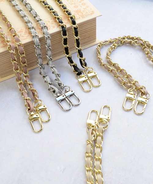 Smarfy(スマーフィー)の「Smarfy チェーンストラップ スマホ ショルダー(スマホグッズ・レディース・ベージュ/モカ/グレー/ブラック/スモークピンク・ONE SIZE)」の18枚目の写真