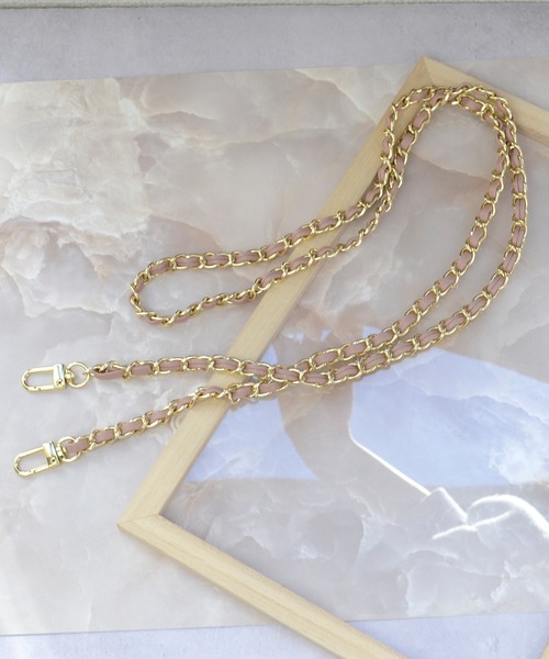 Smarfy(スマーフィー)の「Smarfy チェーンストラップ スマホ ショルダー(スマホグッズ・レディース・ベージュ/モカ/グレー/ブラック/スモークピンク・ONE SIZE)」の6枚目の写真