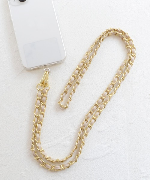 Smarfy チェーンストラップ スマホ ショルダー（スマホグッズ