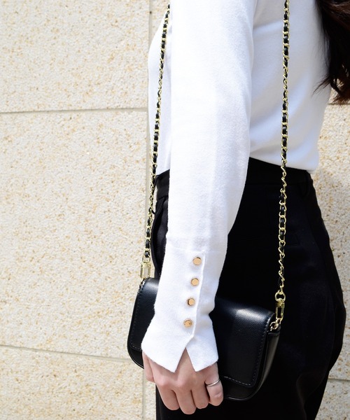 Smarfy(スマーフィー)の「Smarfy チェーンストラップ スマホ ショルダー(スマホグッズ・レディース・ベージュ/モカ/グレー/ブラック/スモークピンク・ONE SIZE)」の20枚目の写真