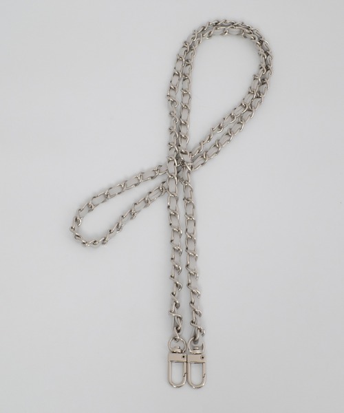 Smarfy(スマーフィー)の「Smarfy チェーンストラップ スマホ ショルダー(スマホグッズ・レディース・ベージュ/モカ/グレー/ブラック/スモークピンク・ONE SIZE)」の17枚目の写真