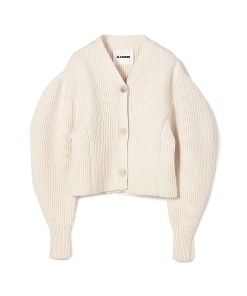 セール】JIL SANDER VN LS CROP CARDIGAN（カーディガン/ボレロ
