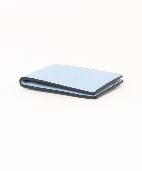 新品　マイケルコース　レザー　長財布　財布　革　バイカラー　ブルー　カードケース セール】COOPER ぺブル レザー ウォレット（カードケース