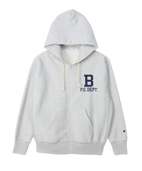 Champion(チャンピオン)の「Champion/チャンピオン/REVERSE WEAVE ZIP HOODED SWEATSHIRT(パーカー・メンズ・グレー/ブラック・MEDIUM/LARGE/X-LARGE)」の2枚目の写真