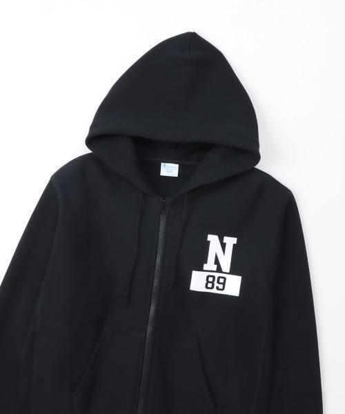 Champion(チャンピオン)の「Champion/チャンピオン/REVERSE WEAVE ZIP HOODED SWEATSHIRT(パーカー・メンズ・グレー/ブラック・MEDIUM/LARGE/X-LARGE)」の4枚目の写真