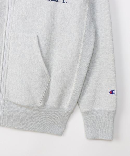 Champion(チャンピオン)の「Champion/チャンピオン/REVERSE WEAVE ZIP HOODED SWEATSHIRT(パーカー・メンズ・グレー/ブラック・MEDIUM/LARGE/X-LARGE)」の11枚目の写真
