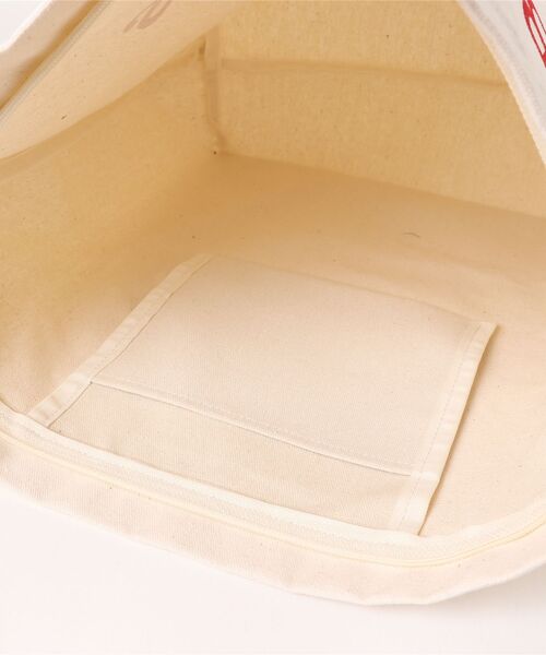 SPINNS（スピンズ）の「【販売NG】キャンバストートバッグ/BARNEYS（トートバッグ・メンズ・オフホワイト・ONESIZE）」の4枚目の写真