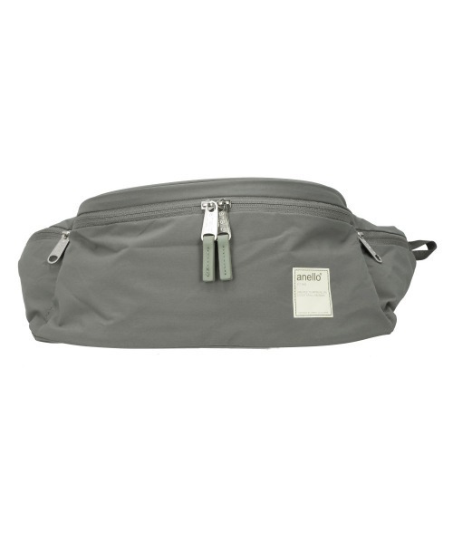 anello（アネロ）の「anello サークル ウエストバッグ ATS0654（ボディバッグ/ウエストポーチ・レディース・グレー/ベージュ・FREE）」の2枚目の写真