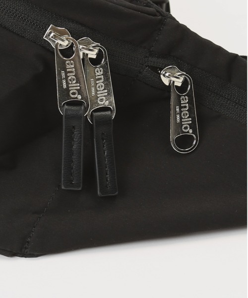 anello（アネロ）の「anello サークル ウエストバッグ ATS0654（ボディバッグ/ウエストポーチ・レディース・グレー/ベージュ・FREE）」の3枚目の写真