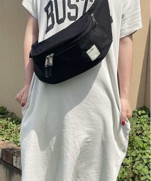 anello（アネロ）の「anello サークル ウエストバッグ ATS0654（ボディバッグ/ウエストポーチ・レディース・グレー/ベージュ・FREE）」の8枚目の写真
