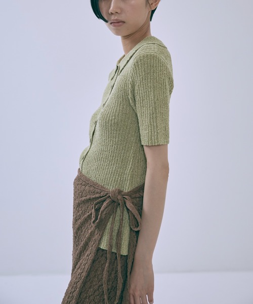 EN NEUME(エンノイム)の「Cut Lace Soft Flare Pants & Layered Skirt Set(その他パンツ・レディース・ブラウン/アイボリー/ブラック・FREE)」の17枚目の写真