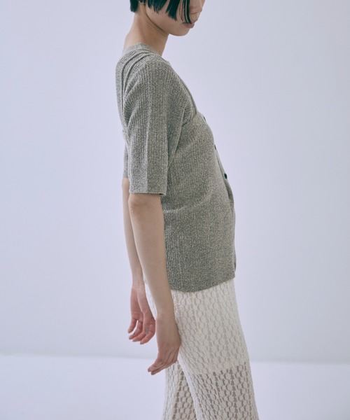 EN NEUME(エンノイム)の「Cut Lace Soft Flare Pants & Layered Skirt Set(その他パンツ・レディース・ブラウン/アイボリー/ブラック・FREE)」の7枚目の写真
