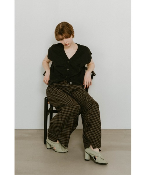 knuthmarf 2way cross design pumps ブラウン knuthmarf 2way cross design pumps ブラウン - メルカリ