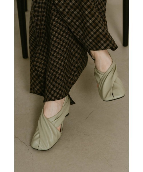 2way cross design pumps（パンプス）｜Knuth Marf