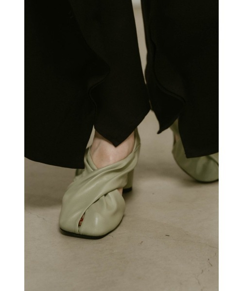 2way cross design pumps（パンプス）｜Knuth Marf