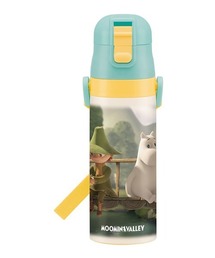 MOOMIN（ムーミン）の「超軽量・コンパクトロック付ワンプッシュダイレクトステンレスボトル 470ml ムーミン (アニメーション) SK（水筒）」