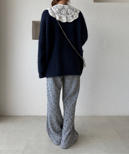 新色追加】アソートワッフルワイドフレアパンツ（その他パンツ