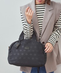BLACKBEAR ドット柄ボストンバッグ STELLA77GOLF ボストンバッグ カモフラ柄ボストンBAG メンズ