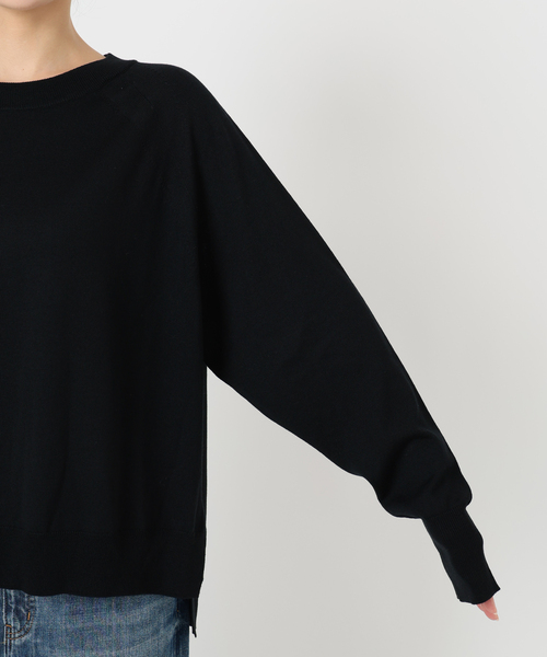 Spick & Span（スピックアンドスパン）の「ウォッシャブルラグランスリーブプルオーバー（ニット/セーター・レディース・その他2/ブラック/ブラウン/レッド・FREE）」の22枚目の写真