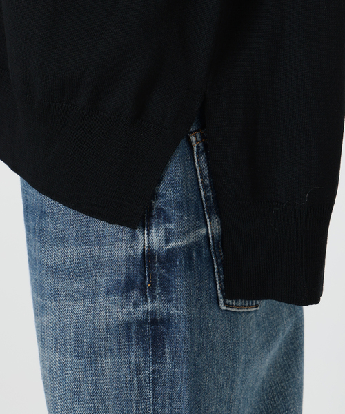 ウォッシャブルラグランスリーブプルオーバー（ニット/セーター