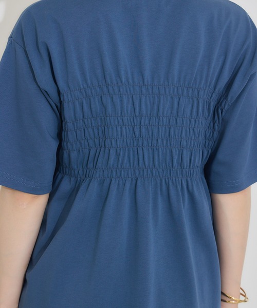 KATHARINE ROSS（キャサリンロス）の「【PILLINI/ピリーニ】シャーリングYELL.Ｔシャツ（Tシャツ/カットソー・レディース・ブルー/イエロー・MEDIUM）」の21枚目の写真