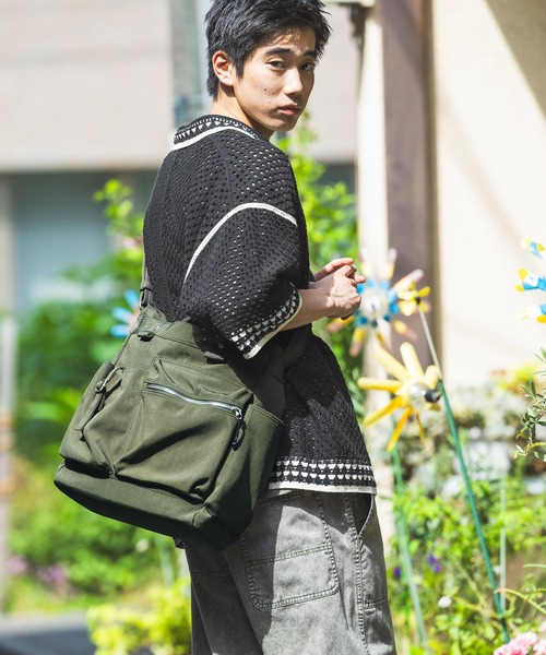 niko and...(ニコアンド)の「クロシェ編みラインニットシャツ(シャツ/ブラウス・メンズ・アイボリー/ブラック・LARGE/MEDIUM)」の8枚目の写真