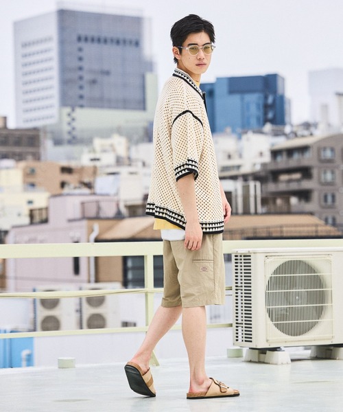 niko and...(ニコアンド)の「クロシェ編みラインニットシャツ(シャツ/ブラウス・メンズ・アイボリー/ブラック・LARGE/MEDIUM)」の11枚目の写真