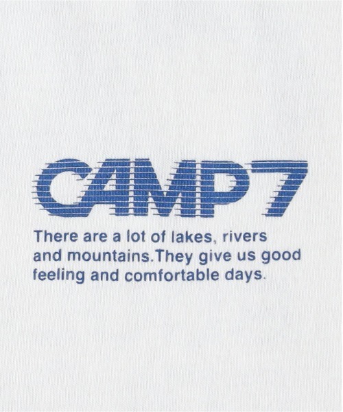 CAMP7（キャンプセブン）の「【CAMP7】バックプリントＴシャツ（Tシャツ/カットソー・キッズ・ホワイト/ダークグレー・130/140/150/160）」の7枚目の写真