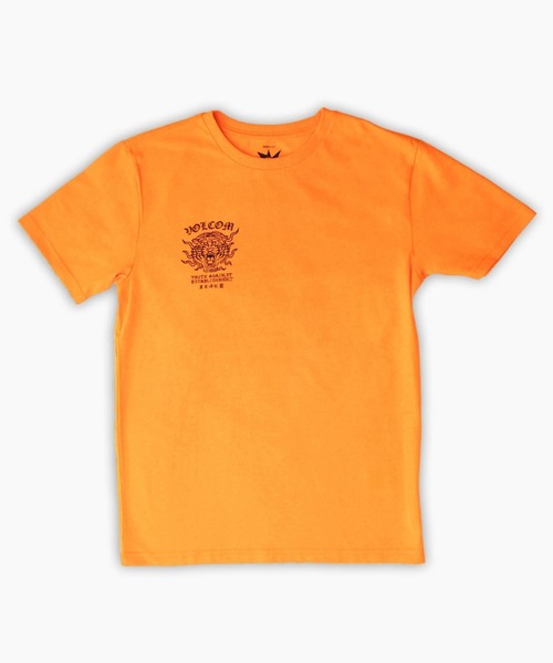 VOLCOM(ボルコム)の「【VOLCOM/ボルコム】Tokyo True Featured Artist YUSUKE TIGER Short Sleeve Tee/キッズバックプリント半袖Tシャツ(Tシャツ/カットソー・キッズ・ブラック/オレンジ/ホワイト・SMALL/MEDIUM/LARGE/X-LARGE)」の6枚目の写真