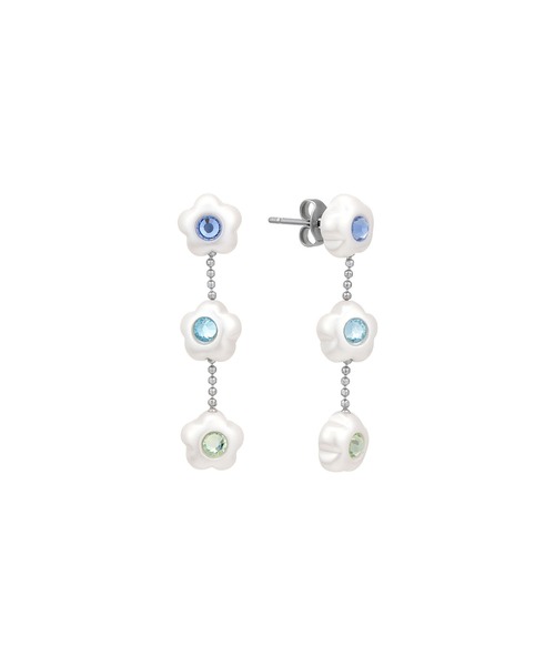 ピアス3 ポワール］ ピアス ライトイエローダイヤ 0.3ct PS – AYAKO