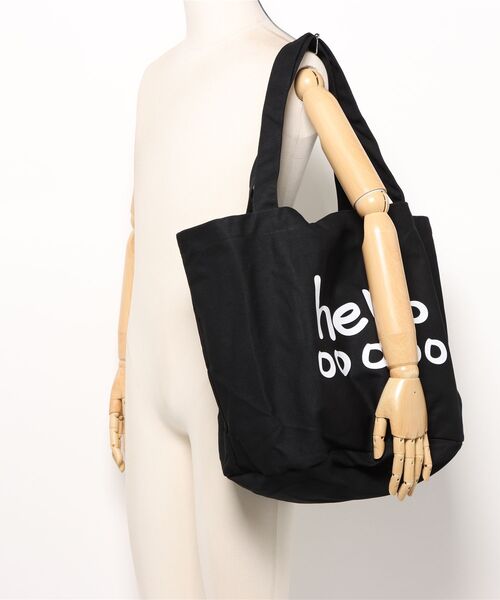 Port（ポート）の「【 Port / ポート 】 hello カラー ビッグ トートバッグ #（トートバッグ・レディース・レッド/ホワイト/オレンジ/ブルー/ブラック/パープル・FREE）」の15枚目の写真