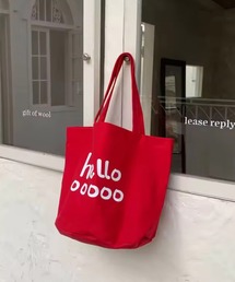 Port | 【 Port / ポート 】 hello カラー ビッグ トートバッグ #(トートバッグ)