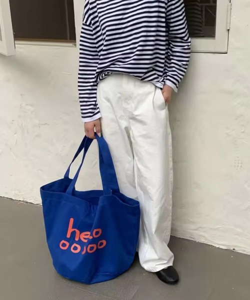 セール】【 Port / ポート 】 hello カラー ビッグ トートバッグ