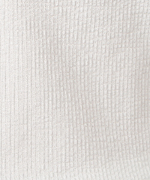 COMME CA MEN(コムサメン)の「TIOTIO加工 シアサッカージャージー 七分袖シャツ(シャツ/ブラウス・メンズ・ネイビー/ホワイト・L/M/S)」の15枚目の写真
