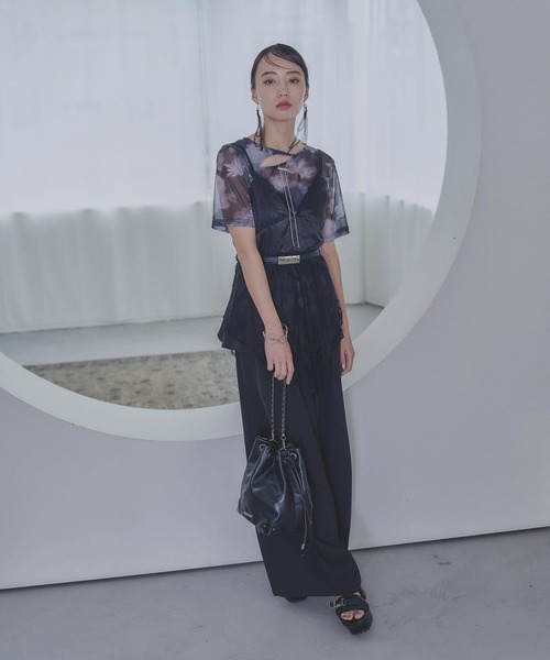 HARE（ハレ）の「キルティングキンチャクバッグ(HARE)（ショルダーバッグ・レディース・ブラック・FREE）」の17枚目の写真