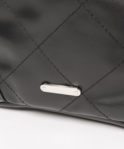 HARE（ハレ）の「キルティングキンチャクバッグ(HARE)（ショルダーバッグ・レディース・ブラック・FREE）」の9枚目の写真