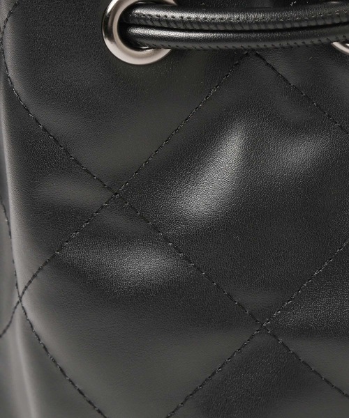 HARE（ハレ）の「キルティングキンチャクバッグ(HARE)（ショルダーバッグ・レディース・ブラック・FREE）」の16枚目の写真
