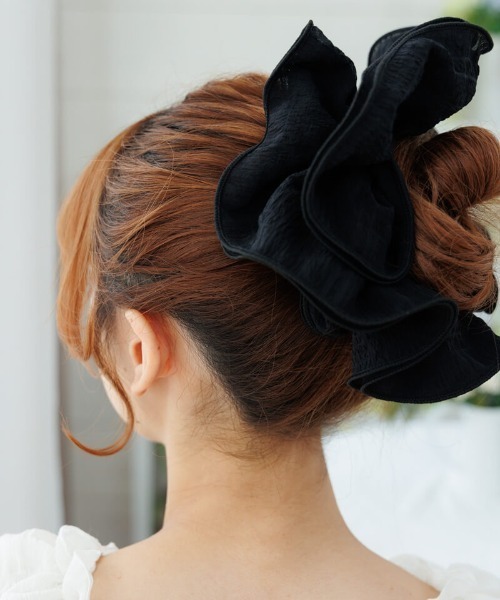 flower（フラワー）の「ビッグセーラーシュシュ（シュシュ・レディース・アイボリー/ブラック・FREE）」の13枚目の写真