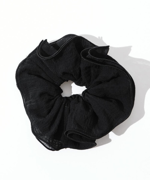 flower（フラワー）の「ビッグセーラーシュシュ（シュシュ・レディース・アイボリー/ブラック・FREE）」の4枚目の写真