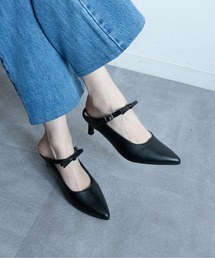 Fabby fabby | ストラップリボンヒールサンダル(サンダル)