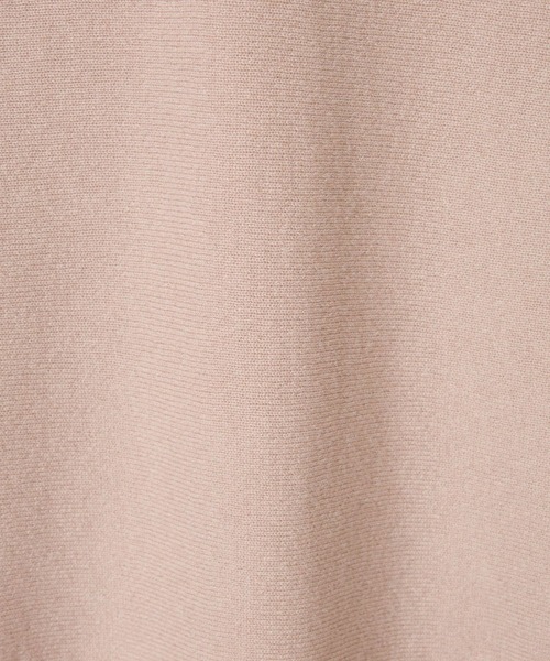 Chaos（カオス）の「Chaos(カオス)/ 【ASAUCE MELER】別注トライアングルストール（ストール/ショール・レディース・モカ/ピンク/チャコールグレー・FREE）」の6枚目の写真